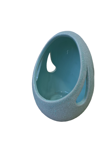 Pot d’œufs bleu de 12 cm