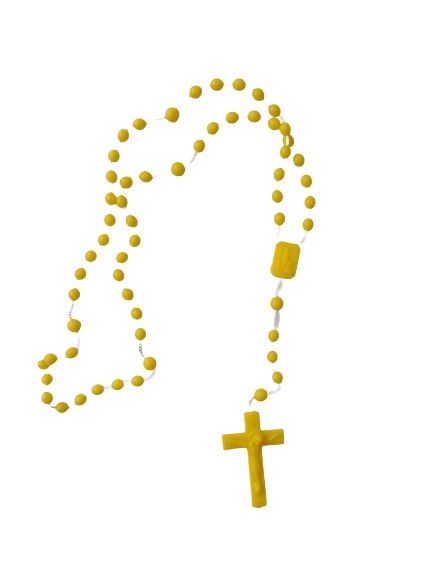 Chapelet au Cruxifix Jaune