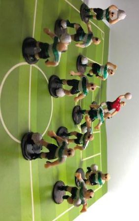 Footballeurs Vert/Blanc Sc.11