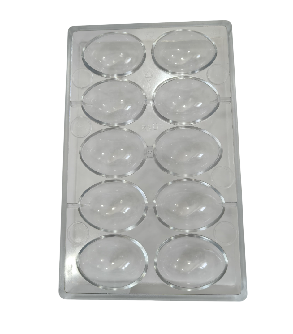 Moule à bonbons en polycarbonate 10 œufs