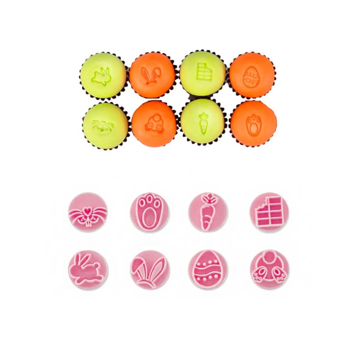 Kit tampons de Pâques 8 modèles