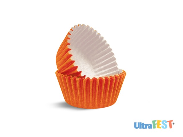Moule en papier orange gourmand 2.5x2.5x3cm E