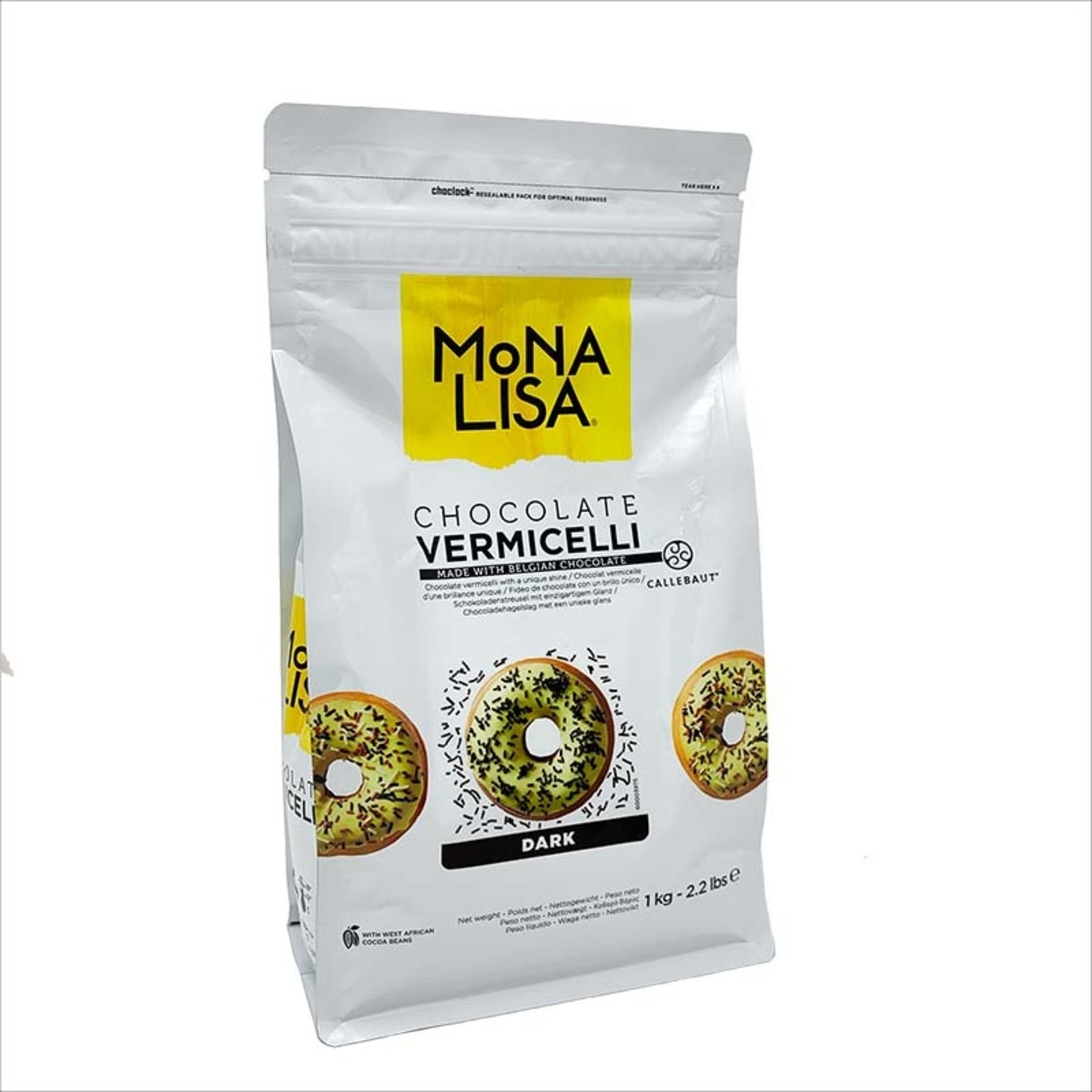 Mona Lisa granulés de chocolat noir 1 kg