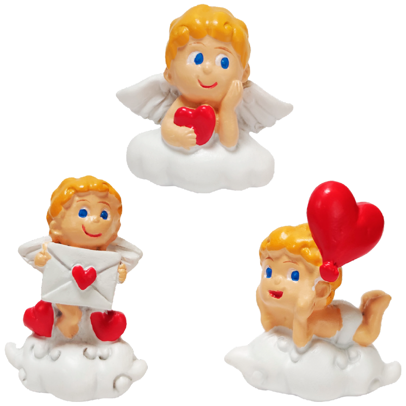 Cupidon Love Résine 45mm 3 Modèles