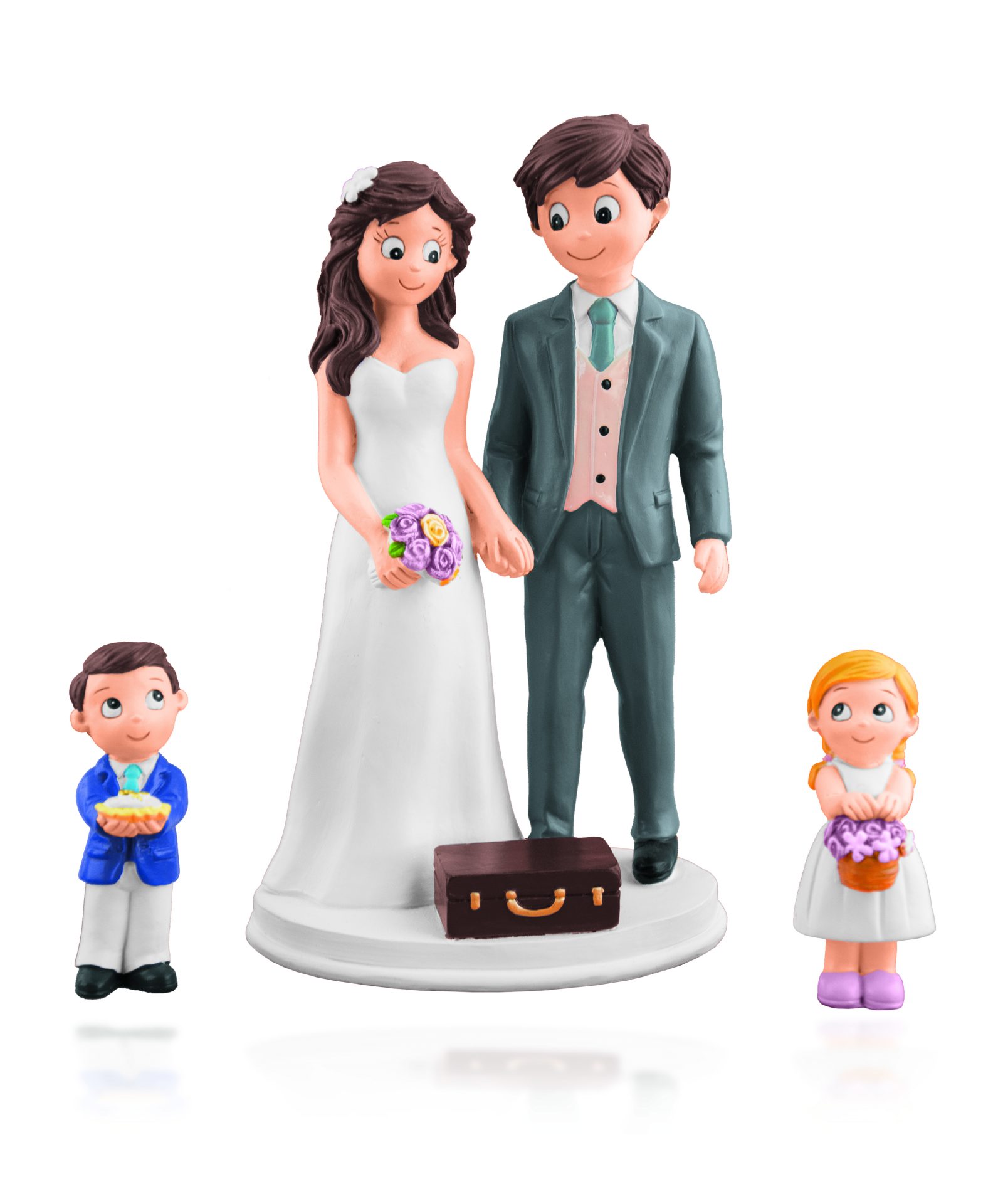 Petits amis avec enfants 18cm