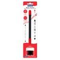 Marqueur d’encre rechargeable PME ROUGE (2 pointes)