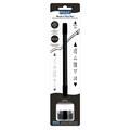Marqueur à encre noire rechargeable PME (2 embouts)