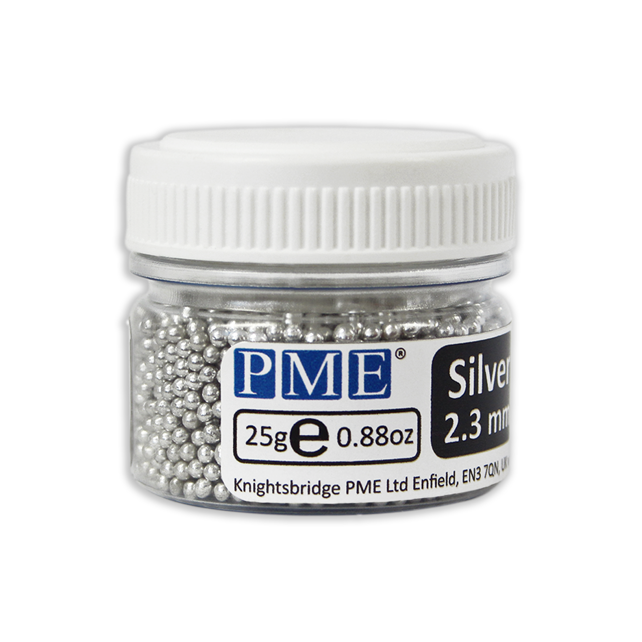 Sucre Perle Argent 2.3mm 25g
