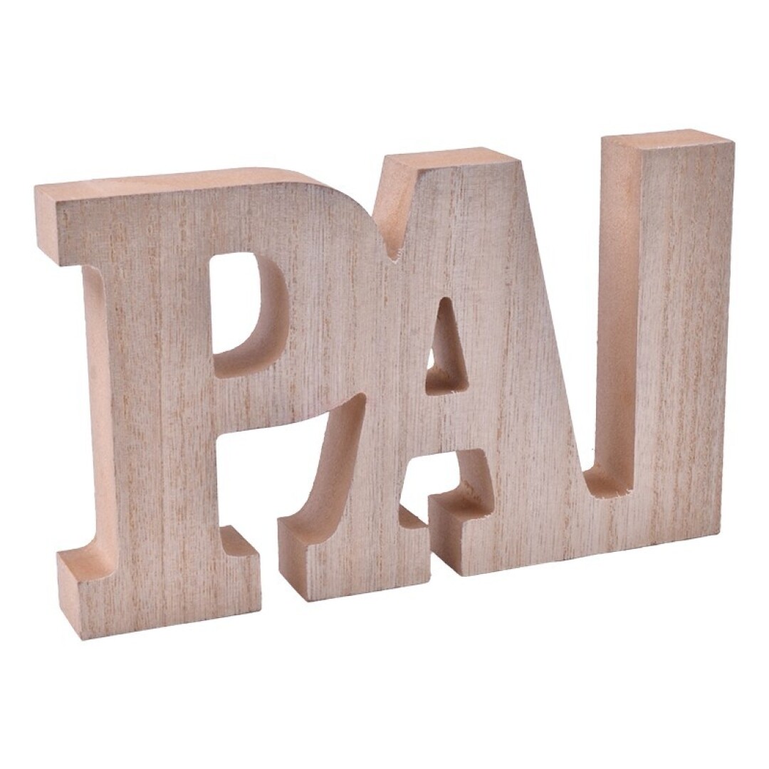 Panneau MDF Père 19,8x12x2,5cm