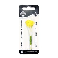 Étamines jaunes 74x3mm Emb.50