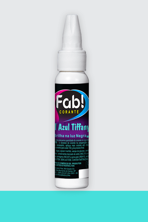 Fab Softgel Bleu Tiffany Colorant Néon 25 g