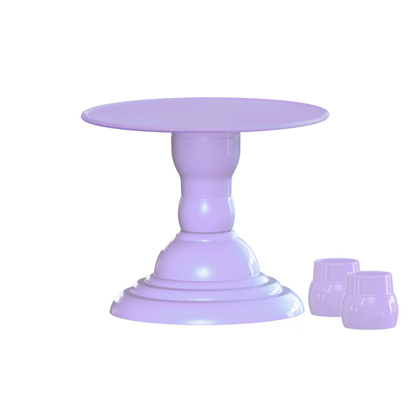 Présentoir à gâteau Royale Plain Lilas 22 cm