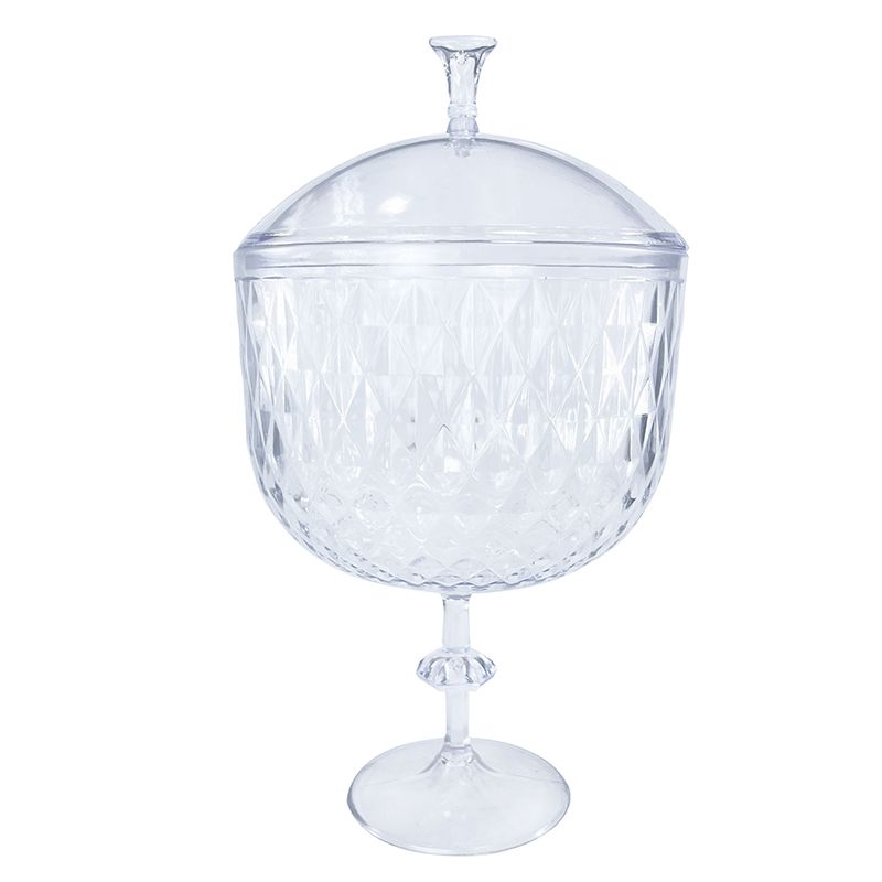 Daimont Gourmet Tasse en PP avec couvercle transparent