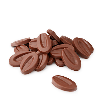 Callets Chocolat au lait équatorial VALRHONA 35 % M/C Sc.3Kg