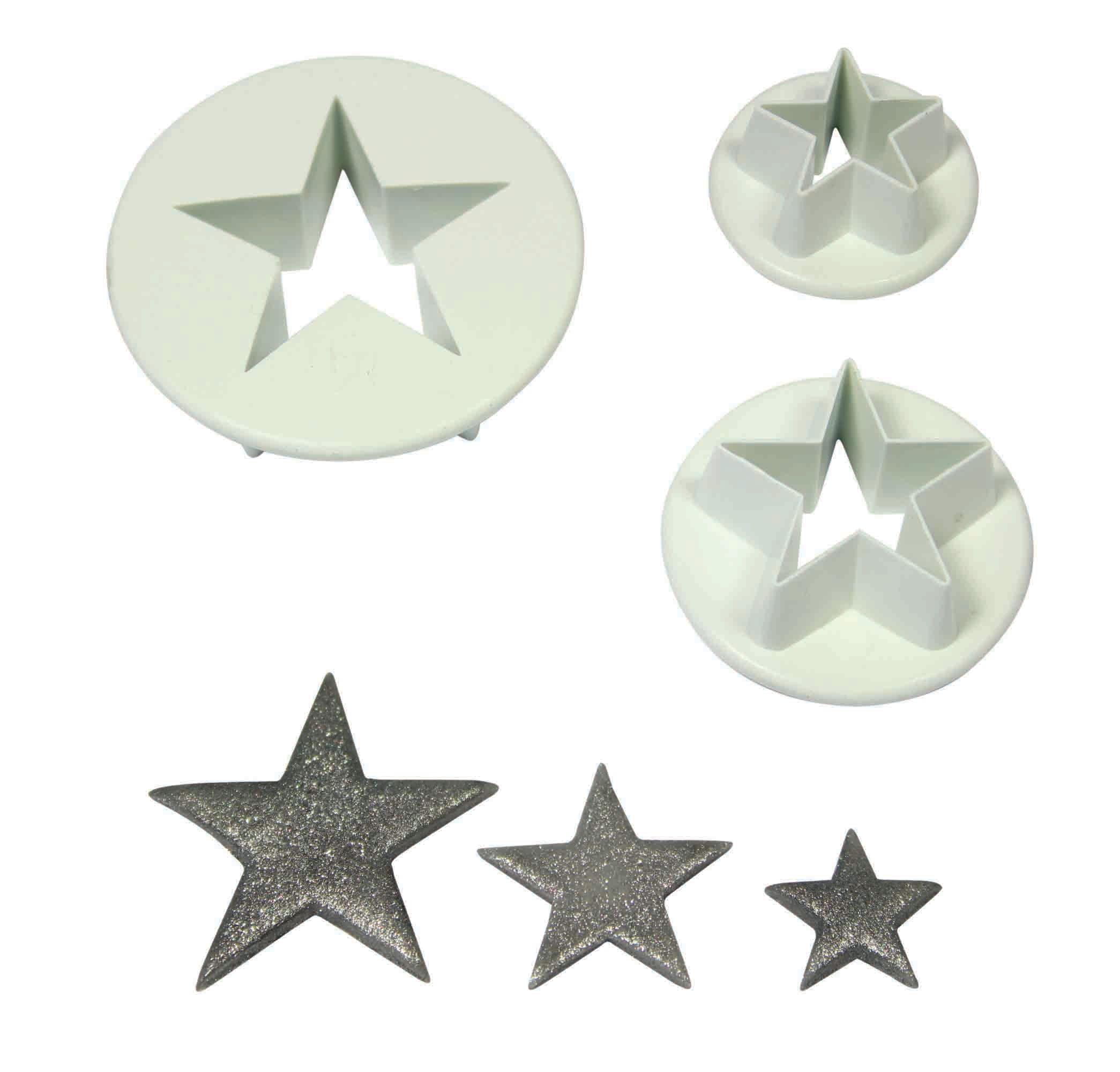 Coupe-étoiles 3 pièces.