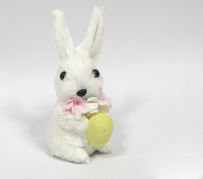 Lapin assis 19cm