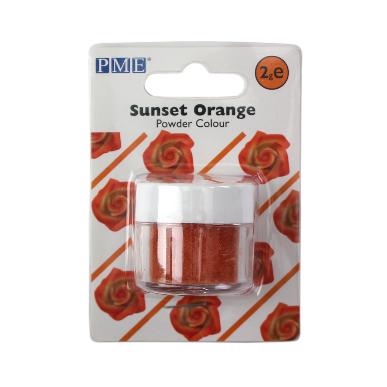 Colorant en poudre orange Sanset 2 g PME