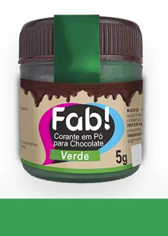 Colorant en poudre liposoluble FAB GREEN 5 g