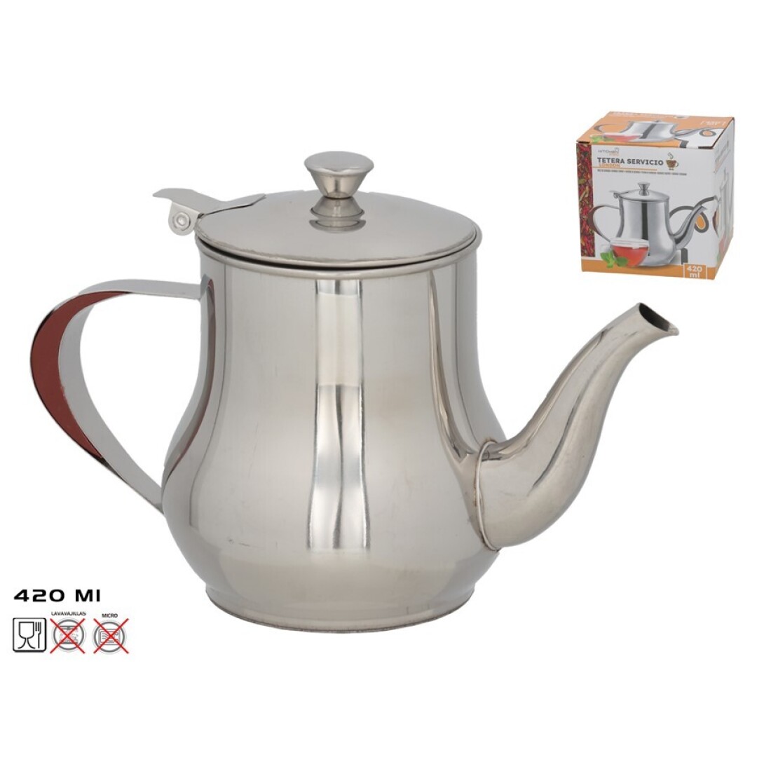 LONDON SERVICE POT 500ML Acier inoxydable 9x17x12cm
