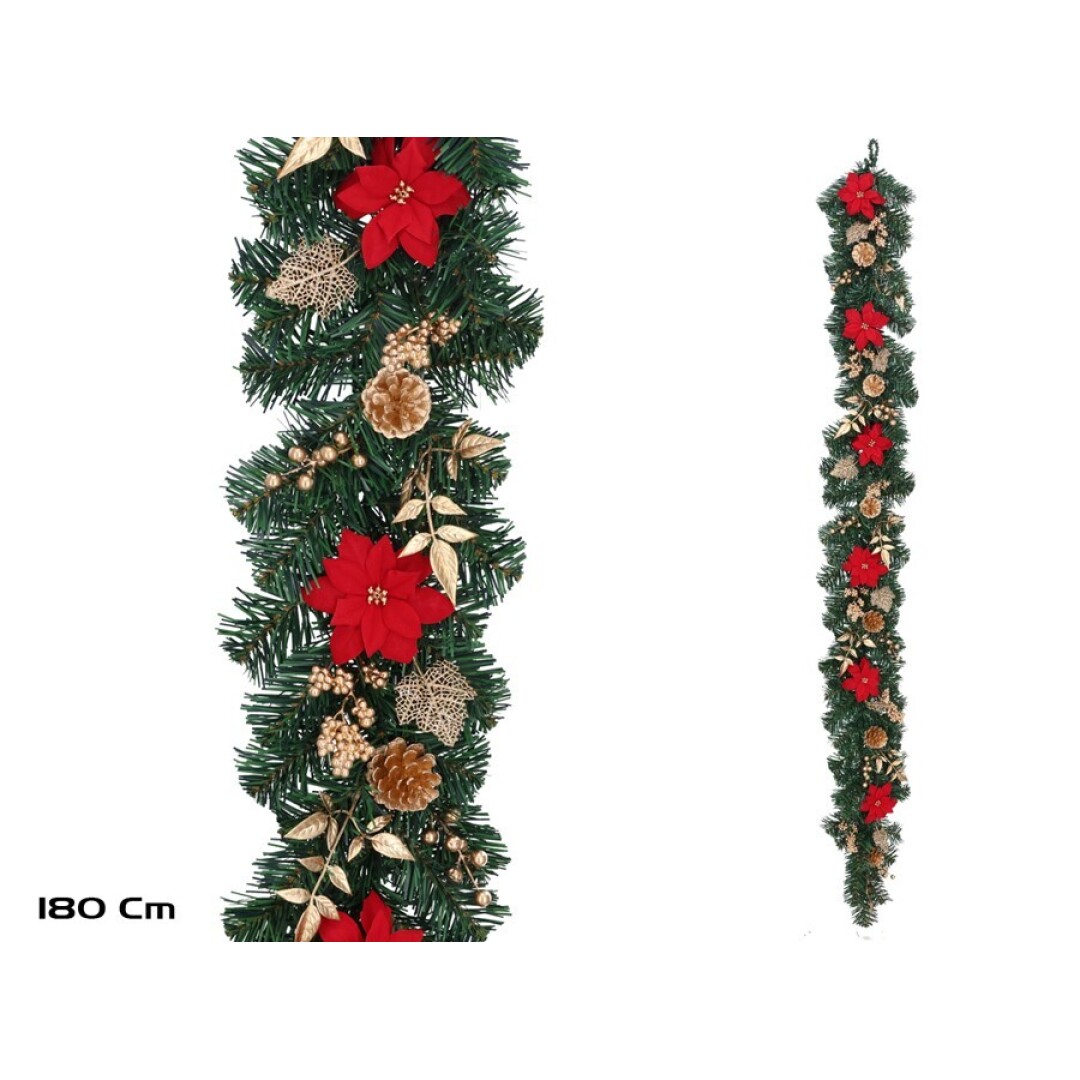 Couronne de Noël Oriane 180cm