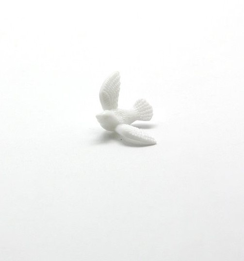 Mini colombe blanche Sc.12