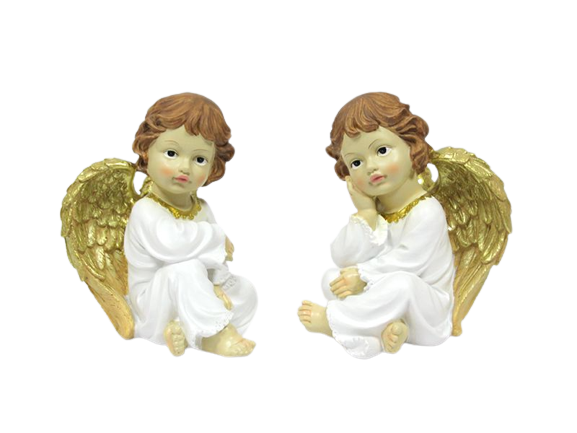 Blanc/Or Angel S/2 20.5cm