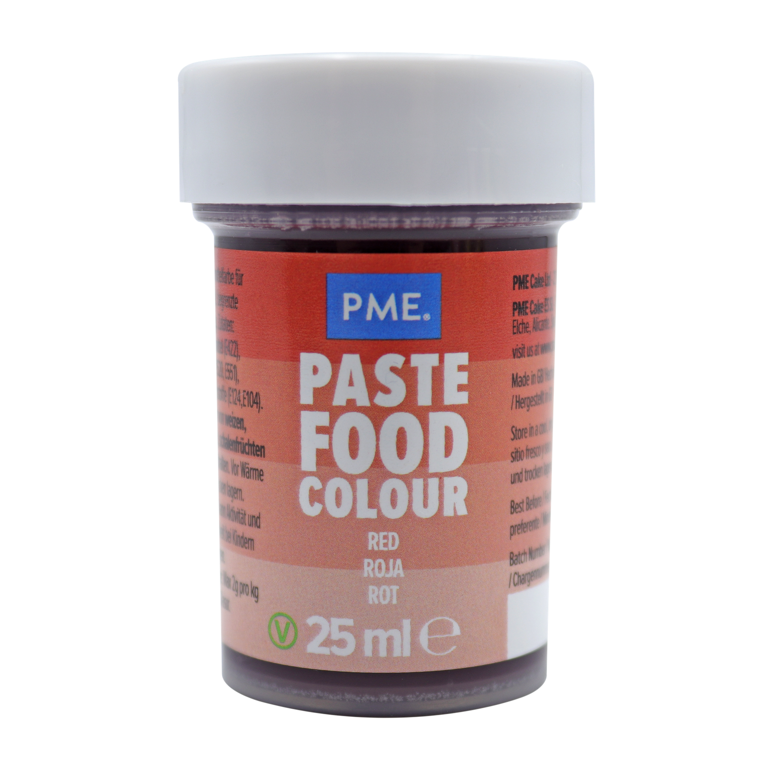 PME Colorant Gel Rouge 25ml