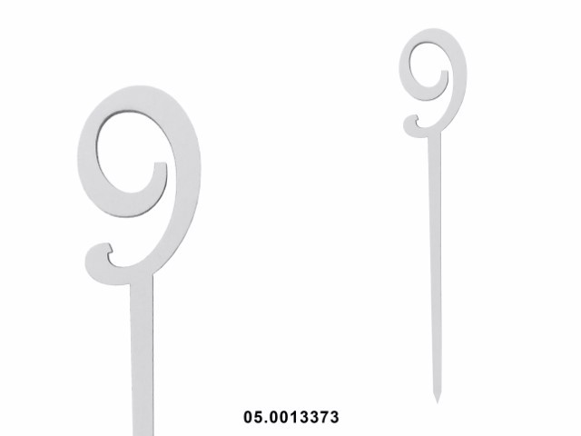 Ornement en MDF n° 9 16 cm