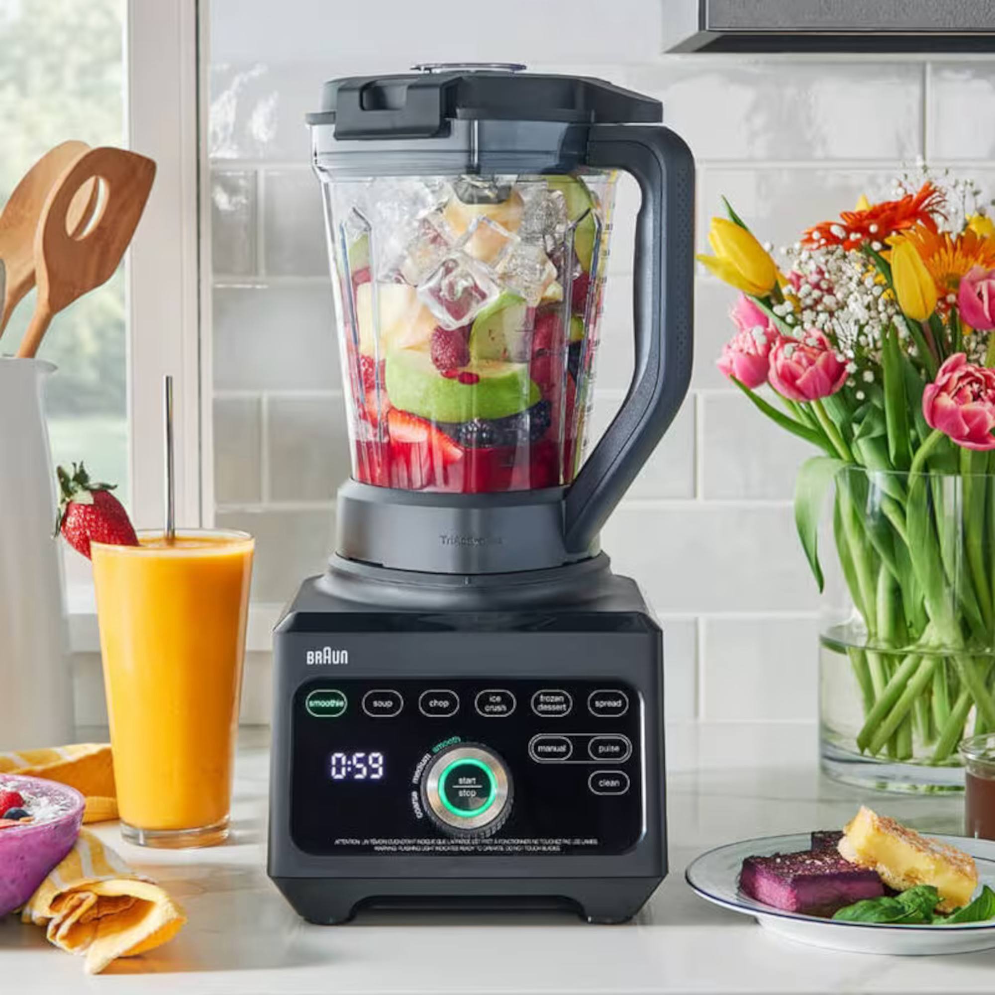 Extracteur de jus PowerBlend 9 JB 9040 1600W 3L (noir) - BRAUN