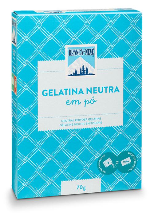 Poudre de gélatine neutre Snow White 70 g