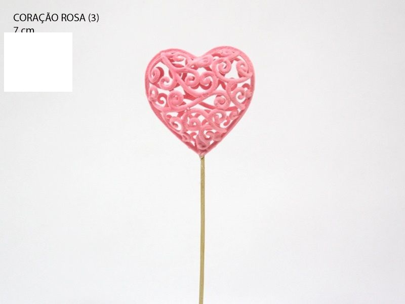 Coeur rose 7cm sc.3