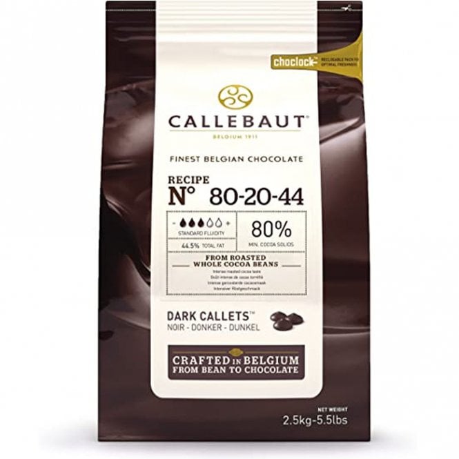 Callebaut POWER 80 % Gomme au chocolat noir 2,5kg
