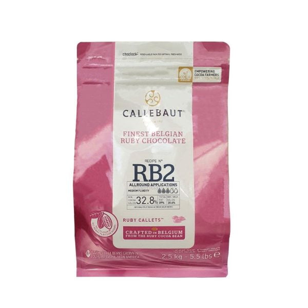 Chocolat Ruby RB2 32.8 % 400g