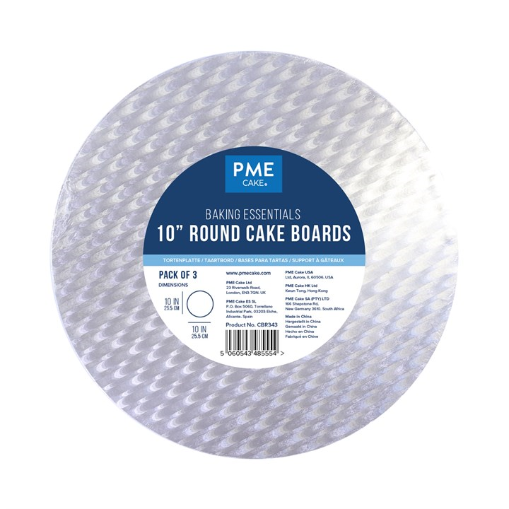 Base enduite PME 25,4 x 1cm Pack.3