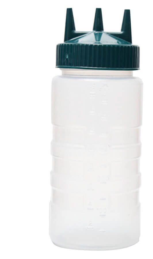 Distributeur de sauce triple 500 ml