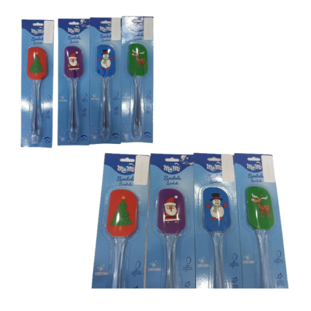 Spatule en silicone motif Noël 25cm 4m