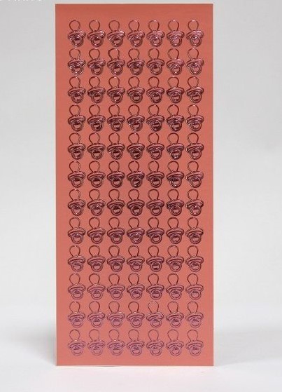 Bâton de sucette rose (84 unités)