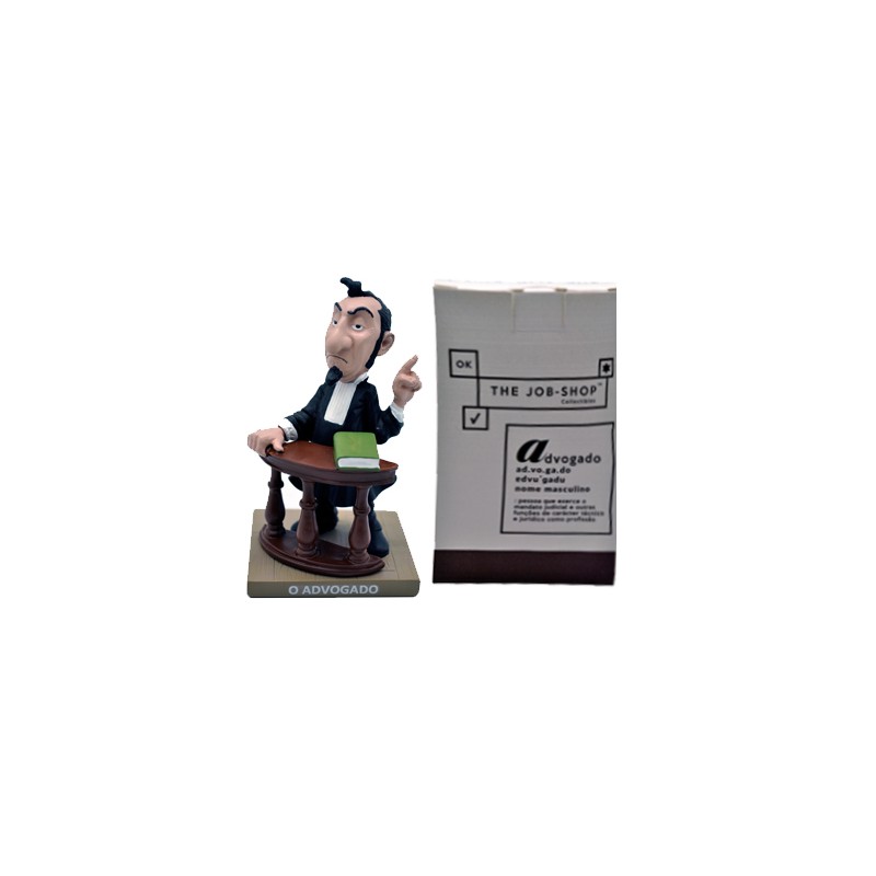 Figurine d’avocat 10x6cm