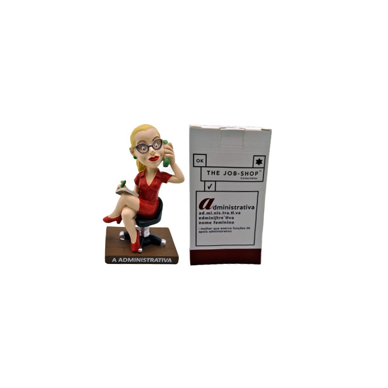 Figurine administrative 10x6cm