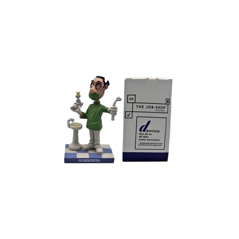 Figurine Le Dentiste 10x8cm