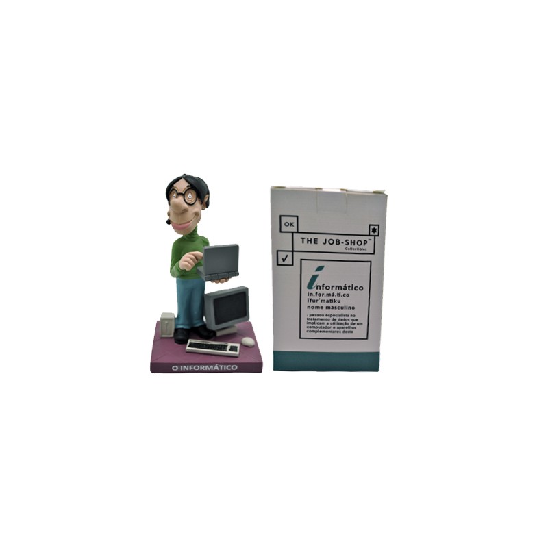 Figurine d’ordinateur 10x8cm