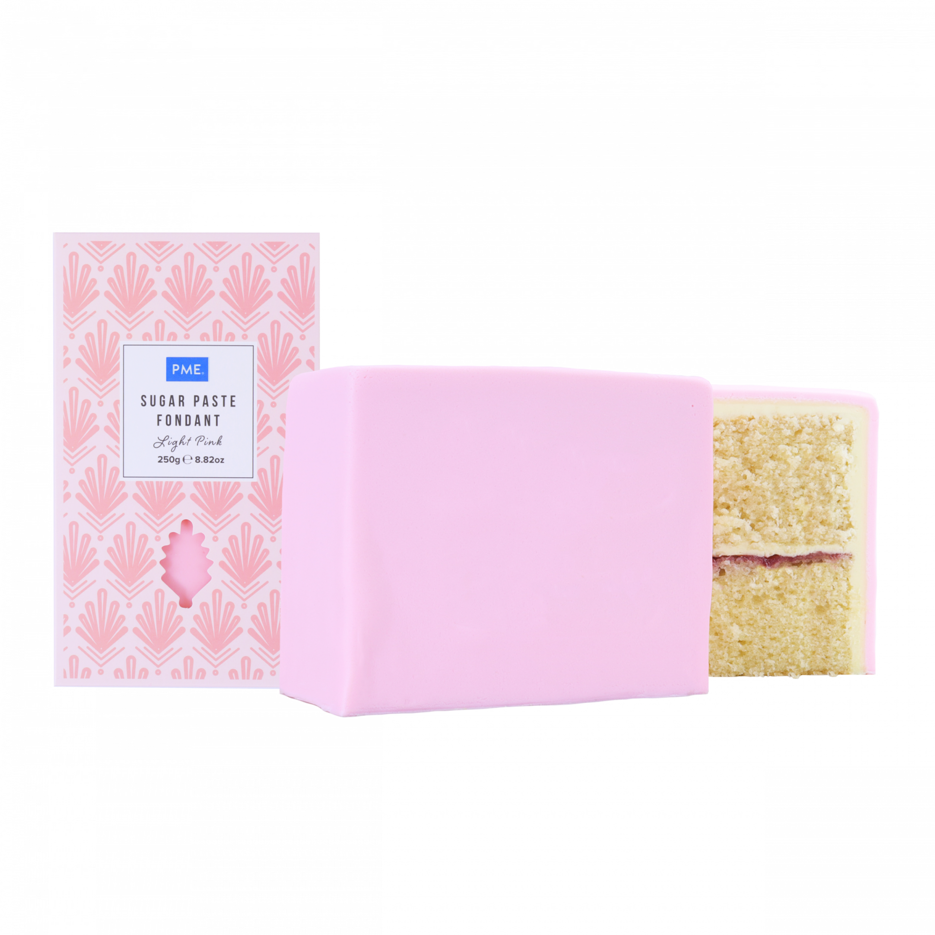 Pâte à sucre rose PME 250g