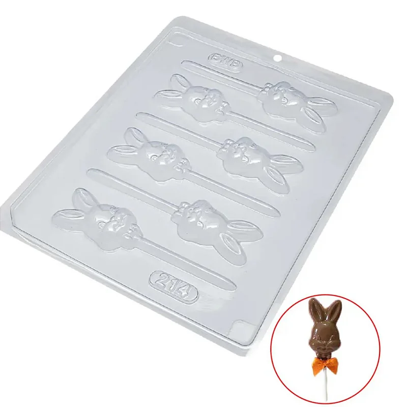 Moule à nœud papillon lapin avec sucette