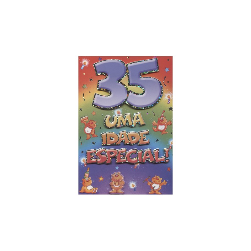 Carte postale du 35e anniversaire