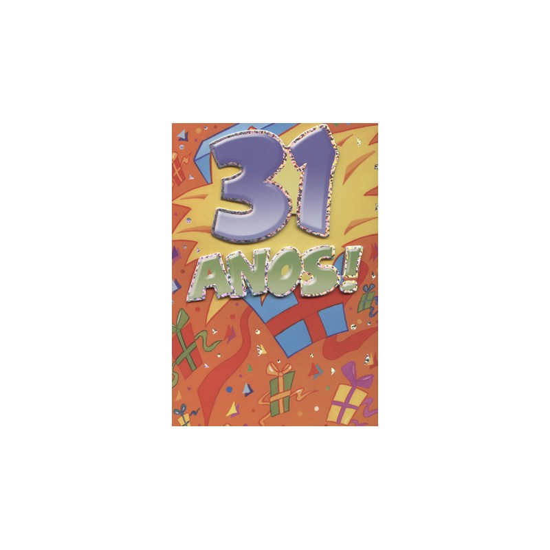 Carte postale du 31e anniversaire