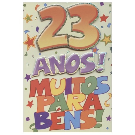 Carte postale du 23e anniversaire