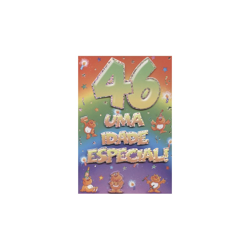 Carte postale du 46e anniversaire