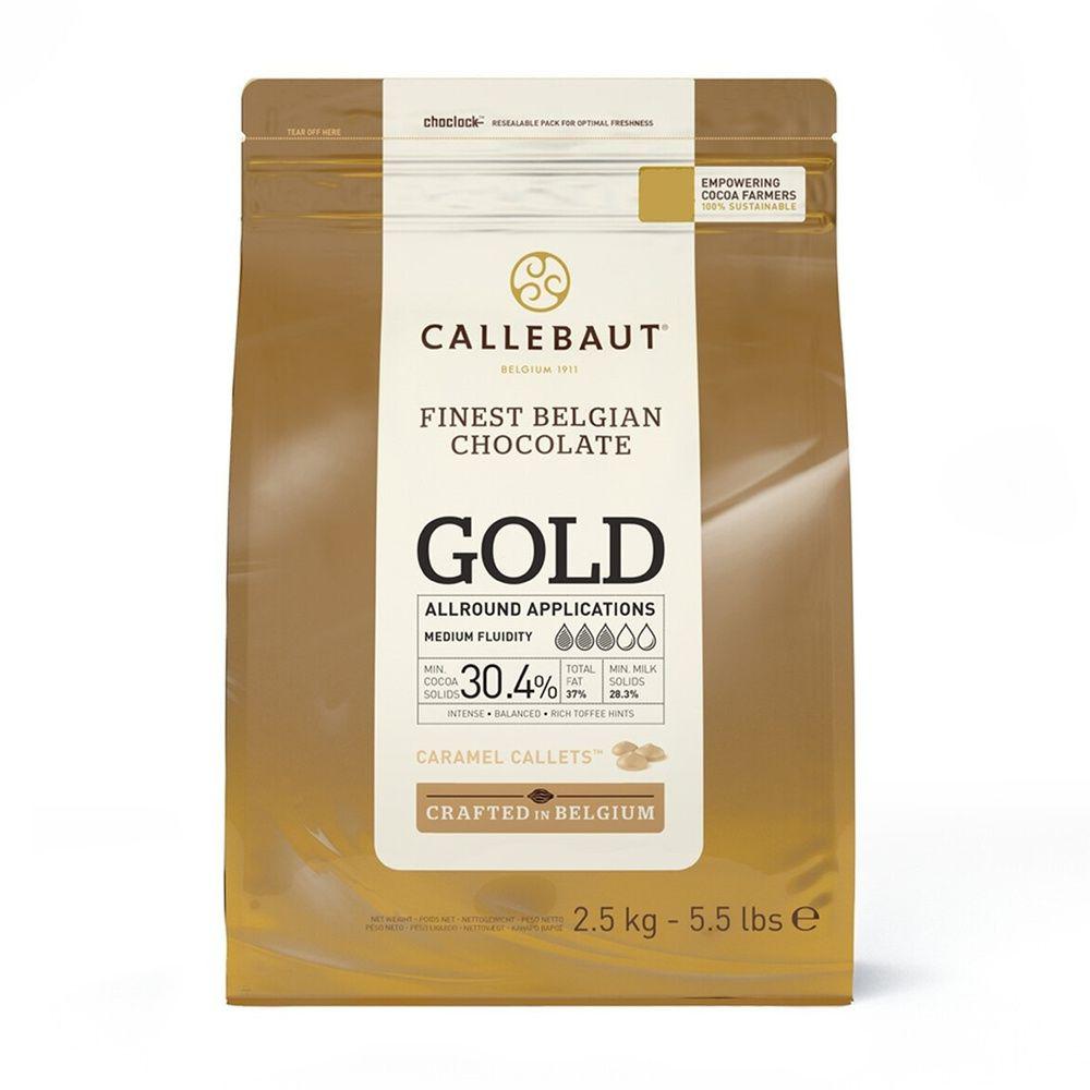 Chocolat Blanc Caramel Or 30.4 % 2.5Kg