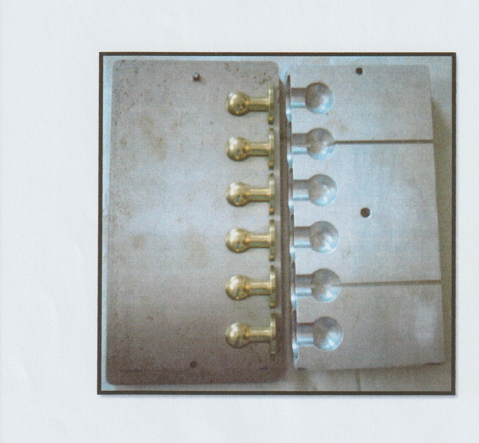 Bombom Form.2 Ensemble de 6 sucettes en polycarbonate
