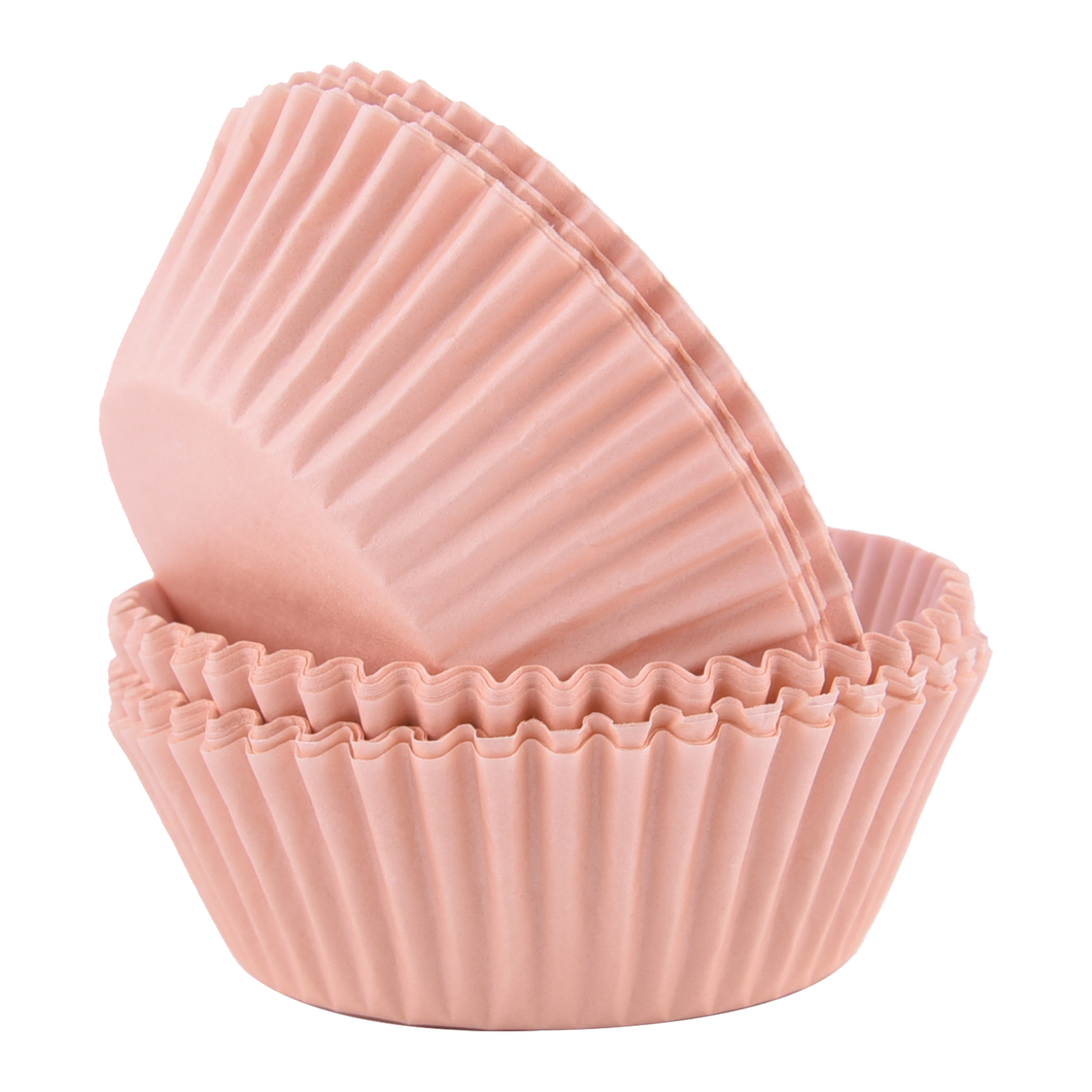 Moule en papier saumon 7x2,5cm Pack 60